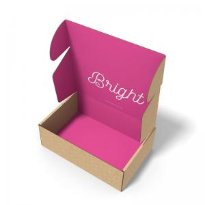 Custom Cardboard Shipping Box Clothes Corrugated Mailing Packaging Box