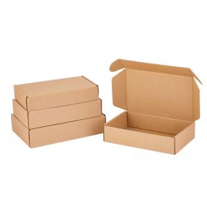 China Factory Supply Brown Corrugated Shipping Box